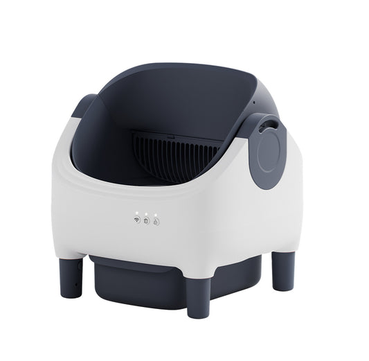 Automatic Intelligent Litter Box Semi-closed Drawer Shovel-free Cat Toilet